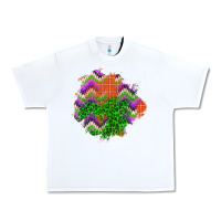 White halloween patch Urban Heavy Tee - BundleAndBundleShop