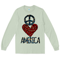 Matcha Peace Love America Long Sleeve Tee - Bettercallsaul