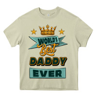 Mossy world's best daddy ever Heavy Core Tee - Jasminsmagicworld