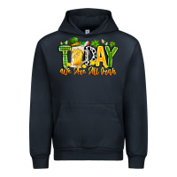 Navy today we are all irish Urban Hoodie - CowhideDigitalArt