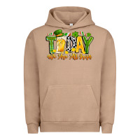 Pigment Burro today we are all irish Urban Hoodie - CowhideDigitalArt