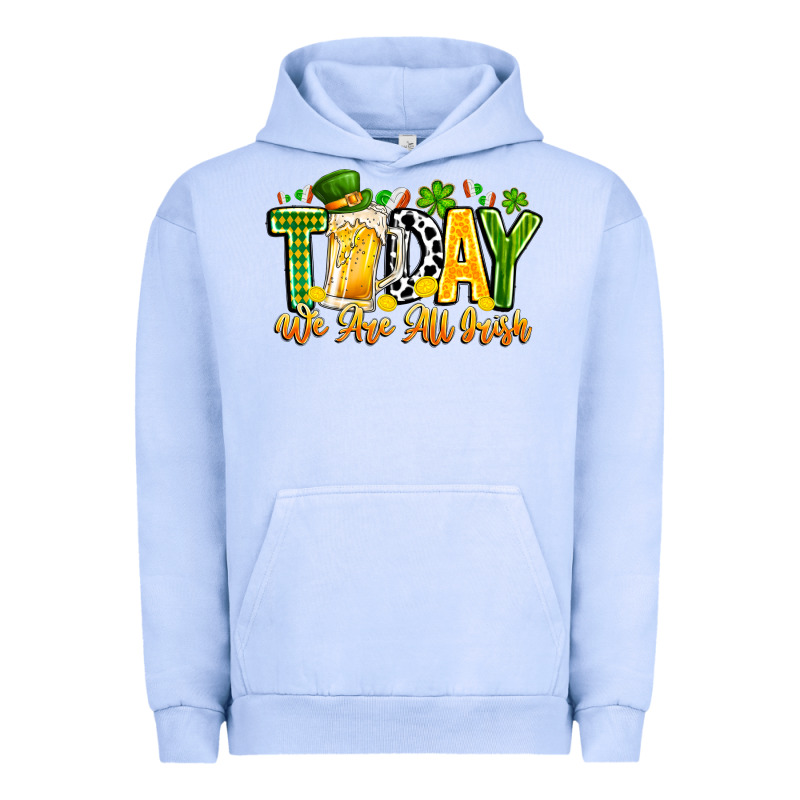 Today We Are All Irish Urban Hoodie by CowhideDigitalArt | Teevron