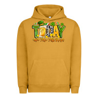 Pigment Peanut Butter today we are all irish Urban Hoodie - CowhideDigitalArt