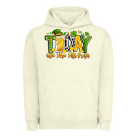 Pigment Pistachio today we are all irish Urban Hoodie - CowhideDigitalArt