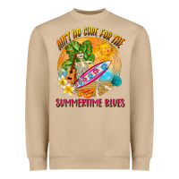 Mushroom Ain't no cure for the summertime blues Heavyweight Sweatshirt - NancyCooperArtShop