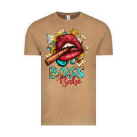 Vintage Camel Western Boss Babe Cigar Lip Vintage Tee - BundleAndBundleShop