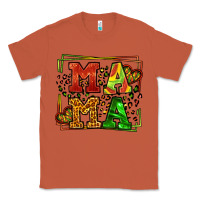 Copper juneteenth leopard frame mama Mother's Day Classic Tee - LillyAllenDesigns
