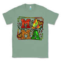 Sage juneteenth leopard frame mama Mother's Day Classic Tee - LillyAllenDesigns