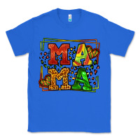 True Royal juneteenth leopard frame mama Mother's Day Classic Tee - LillyAllenDesigns
