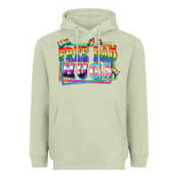 Matcha Free dad hugs pride Heavyweight Hoodie - FaDigitalArtStudio