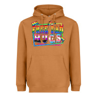 Meerkat Free dad hugs pride Heavyweight Hoodie - FaDigitalArtStudio