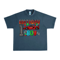Midnight Navy birthday boy 1 Urban Heavy Tee - BundleAndBundleShop