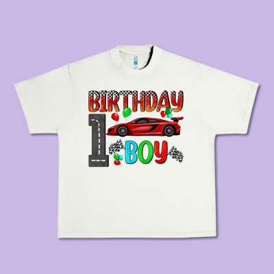 Birthday Boy 1 Urban Heavy Tee Designed By Bundleandbundleshop