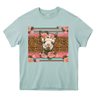 Arona llama and roses glitter Heavy Core Tee - LillyAllenDesigns