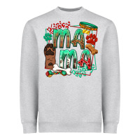 Heather Grey Dog Mama Heavyweight Sweatshirt - texasbilliewilder