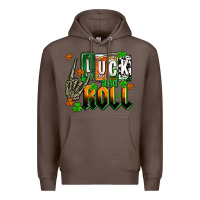 Coffee St. Patrick's Luck and roll Premium Hoodie - OliviaCreatesArt