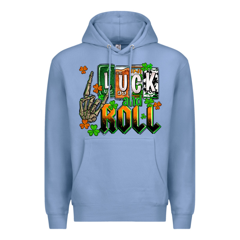 St. Patrick's Luck And Roll Premium Hoodie by OliviaCreatesArt | Teevron