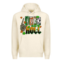 Tofu St. Patrick's Luck and roll Premium Hoodie - OliviaCreatesArt