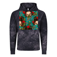 Cloud Black Messy Bun Mom And Cross With Leopard Patterns Vintage Hoodie - BundleAndBundleShop