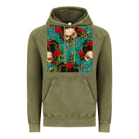 Vintage Olive Messy Bun Mom And Cross With Leopard Patterns Vintage Hoodie - BundleAndBundleShop