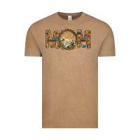 Vintage Coffee Western Mom With Baby Jesus Vintage Tee - BundleAndBundleShop