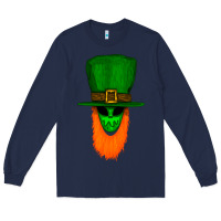 Navy St. Patrick' Day Gnome Long Sleeve Tee - Bettercallsaul