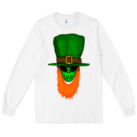 White St. Patrick' Day Gnome Long Sleeve Tee - Bettercallsaul