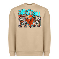 Mushroom Basketball Mom Heavyweight Sweatshirt - NancyCooperArtShop