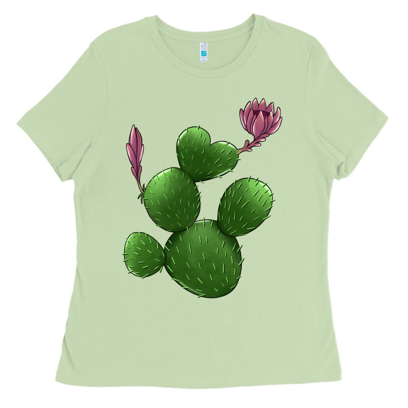 Heart Cactus Ladies Tee by Jasminsmagicworld | Teevron
