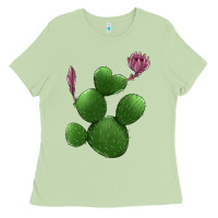 Matcha heart cactus Ladies Tee - Jasminsmagicworld