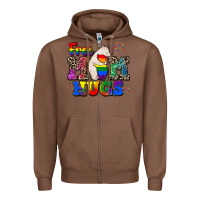 Chestnut pride free mom hugs Zipper Hoodie - CowGirlArtShop