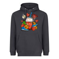 Smoke Basketball Frappe Coffee Heavyweight Hoodie - FaDigitalArtStudio