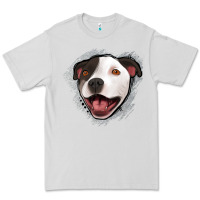 Dove Grey pittbull gray glitter Premium Tee - Jasminsmagicworld