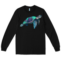 Black turtle Long Sleeve Tee - RanaPortraitStore