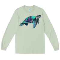 Matcha turtle Long Sleeve Tee - RanaPortraitStore
