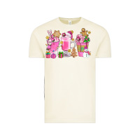 Vintage Arctic Pink Christmas Coffee Cups Bbs Vintage Tee - BundleAndBundleShop