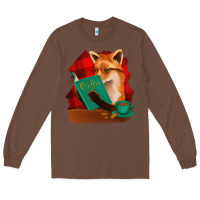 Chestnut Fox with Coffee Long Sleeve Tee - Bettercallsaul