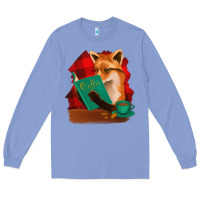 Colony Blue Fox with Coffee Long Sleeve Tee - Bettercallsaul