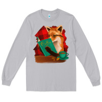 Moon Dust Fox with Coffee Long Sleeve Tee - Bettercallsaul