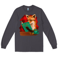 Smoke Fox with Coffee Long Sleeve Tee - Bettercallsaul