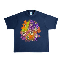 Navy halloween patch Urban Heavy Tee - BundleAndBundleShop