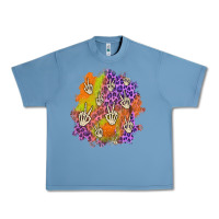 Pebble Blue halloween patch Urban Heavy Tee - BundleAndBundleShop
