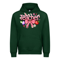 Forest Green easter teacher Urban Hoodie - CowhideDigitalArt