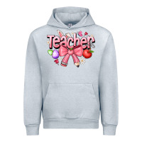 Heather Grey easter teacher Urban Hoodie - CowhideDigitalArt