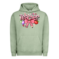 Pigment Oil Green easter teacher Urban Hoodie - CowhideDigitalArt