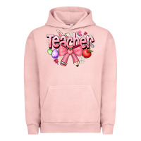 Pigment Salmon easter teacher Urban Hoodie - CowhideDigitalArt