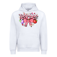 White easter teacher Urban Hoodie - CowhideDigitalArt