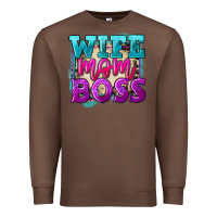 Chestnut Wife mom boss Mother's Day Premium Sweatshirt - FaDigitalArtStudio