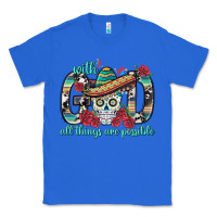 True Royal With God All Things Are Possible With Sombrero Sku Classic Tee - BundleAndBundleShop