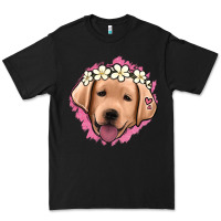 Black jack russel floral kopyası Premium Tee - Jasminsmagicworld
